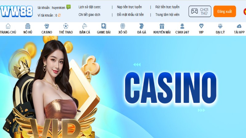 Giới thiệu casino ww88